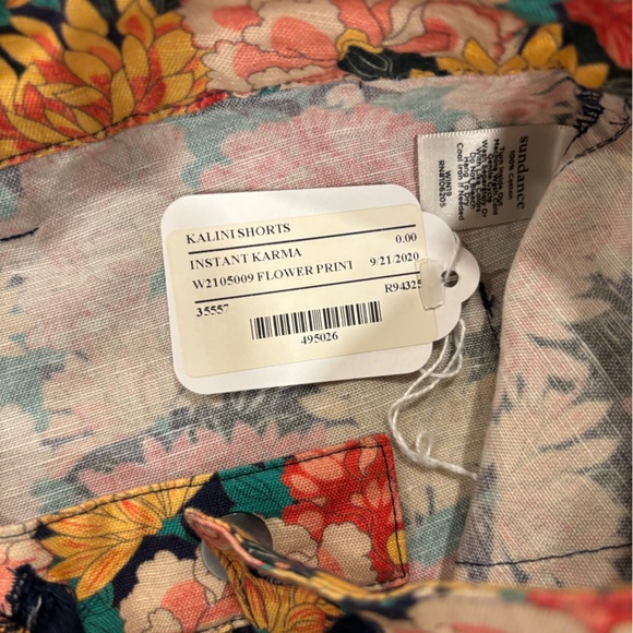 Floral Women's Shorts Sundance - Picture 4 of 4